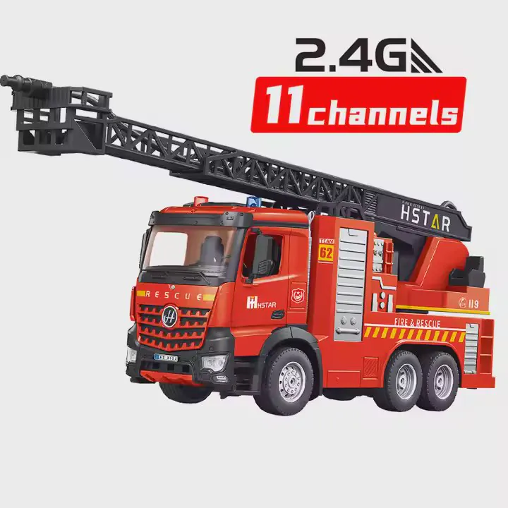 Children's toy remote control fire truck — photo 7