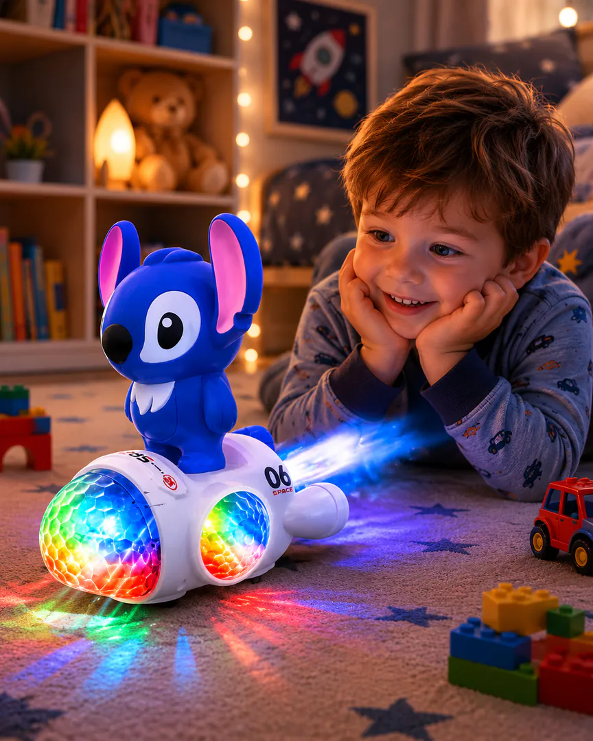 Kids Dancing Stitch with lights, music and — photo 1