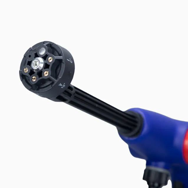 კერხერი ბატარიაზე 20V-4.0AH*2 4-5L/MIN R2118701F — ფოტო 2