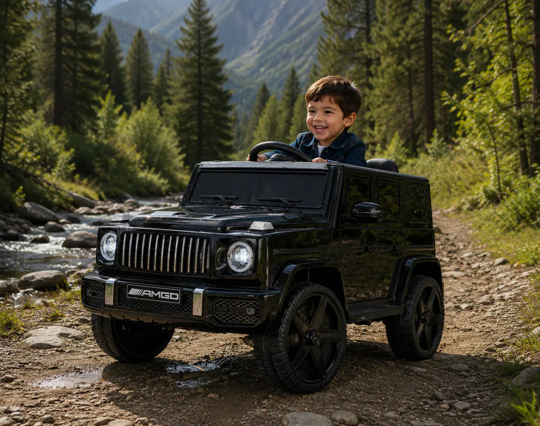 Children's electric car Mercedes-AMG D-2023B (4 — photo 1