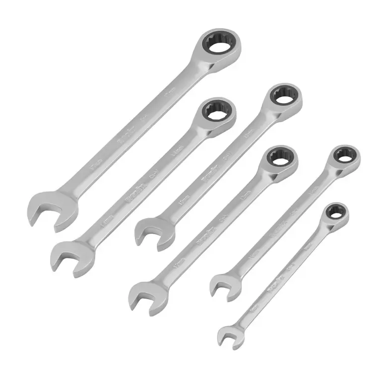 ქანჩის გასაღებების ნაკრები ტრეშოტკიანი 6pcs RONIX — ფოტო 4