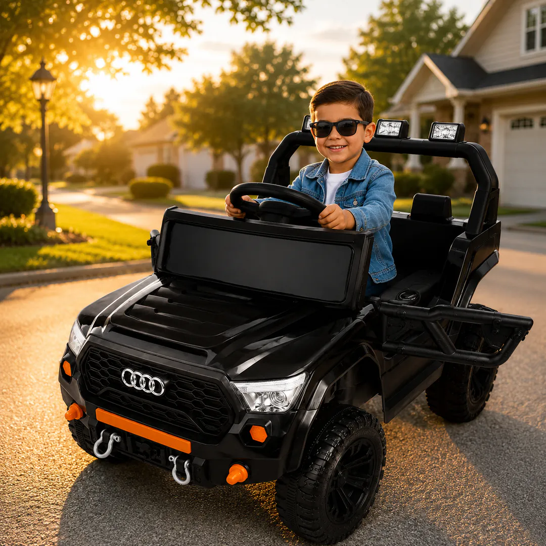 Children's electric car AUDI GM-502-B (2 motors, — photo 1