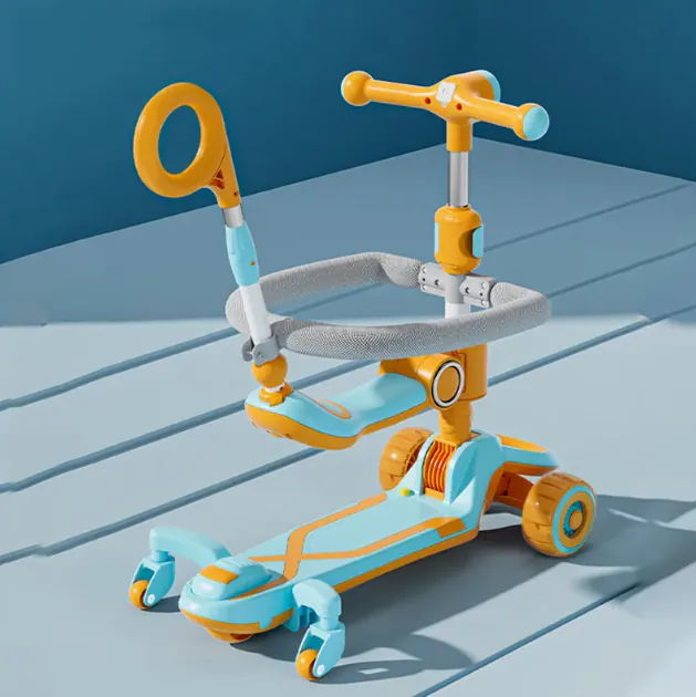 Children's scooter with hand grip 338SKY — photo 1