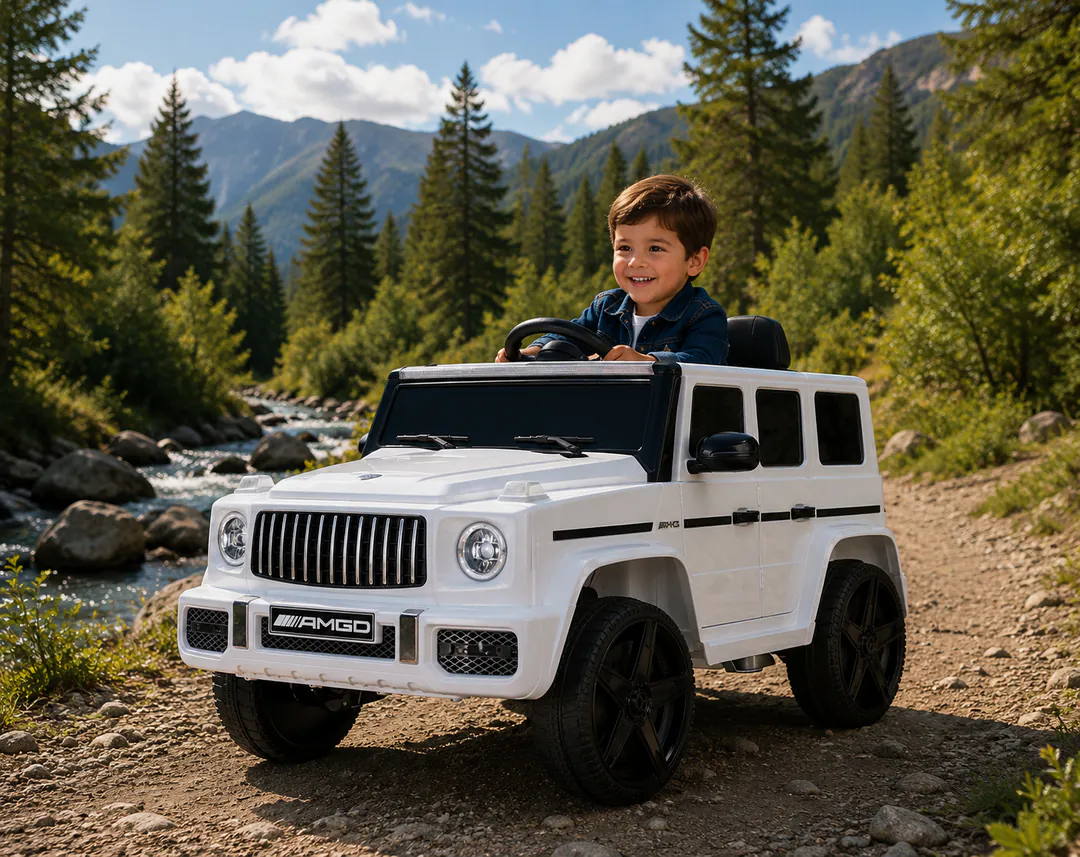 Children's electric car Mercedes-AMG D-2023W (4 — photo 1