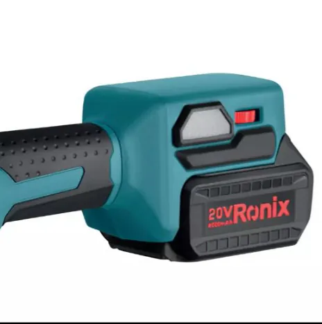 უსადენო პოლირების აპარატი Ronix-8652 20v 4 Ah — ფოტო 3