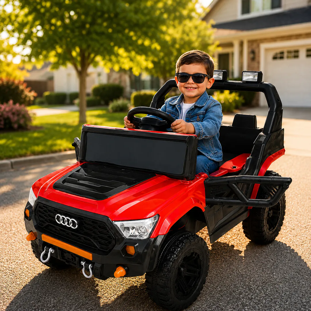 Children's electric car AUDI GM-502-RED (2 — photo 1
