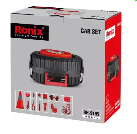 Car SOS Kit with 14 Components Ronix RH-9199 — photo 4