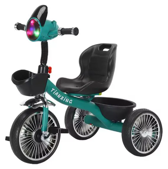Children's three-wheeled pedal bicycle 602GREEN — photo 1