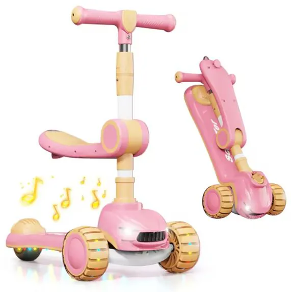 Children's scooter with seat 758-1-P — photo 1