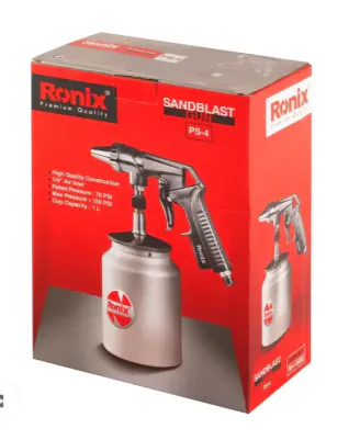 ქვიშის ჰაერის ბლასტერი Ronix RH-6602, 10 ბარი — ფოტო 3