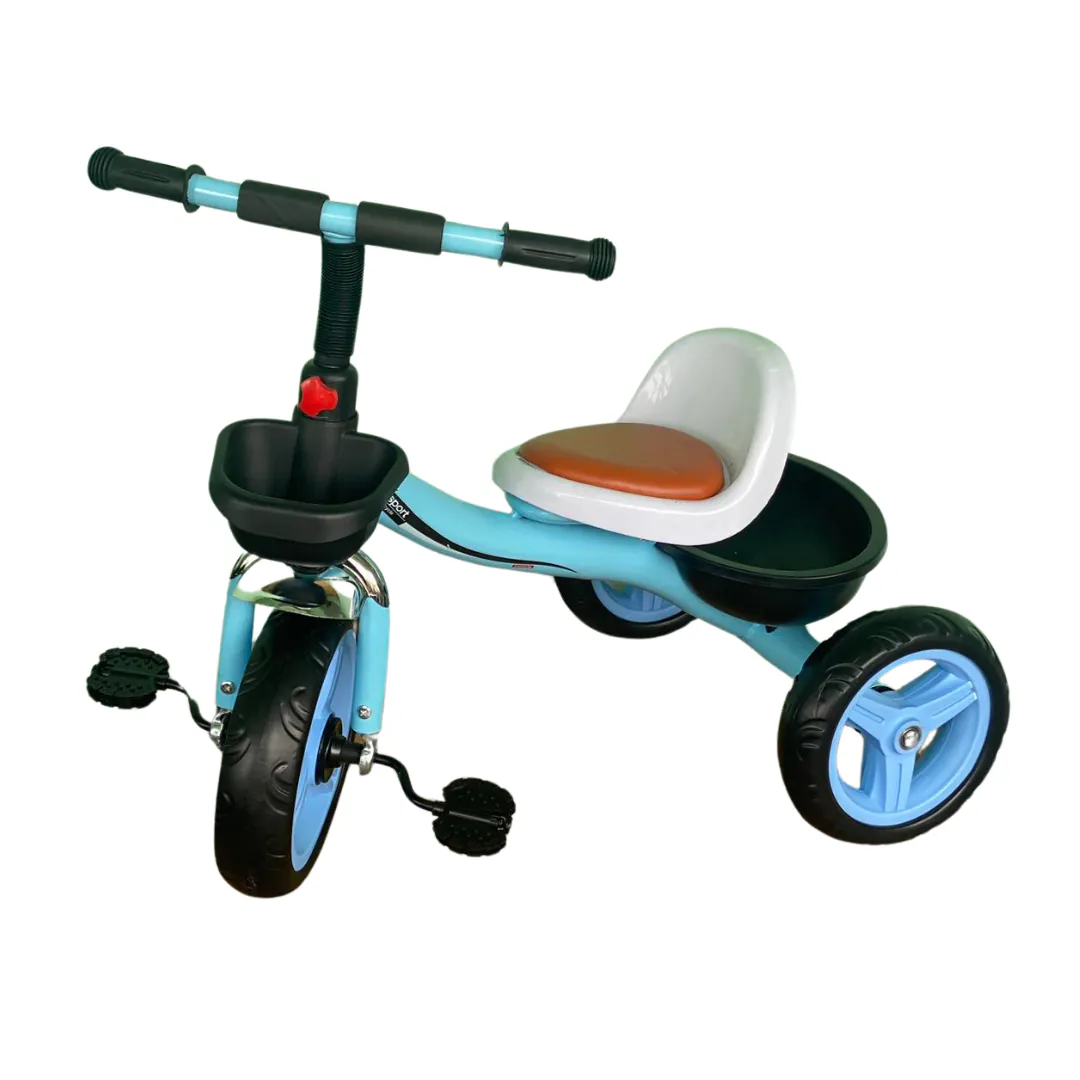 Children's three-wheeled pedal bicycle 400BLU — photo 1