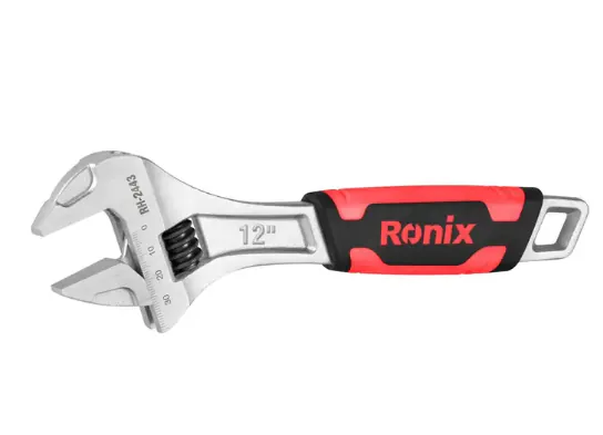 რეგულირებადი ქანჩის გასაღები Ronix RH-2443 12 ინჩი — ფოტო 1