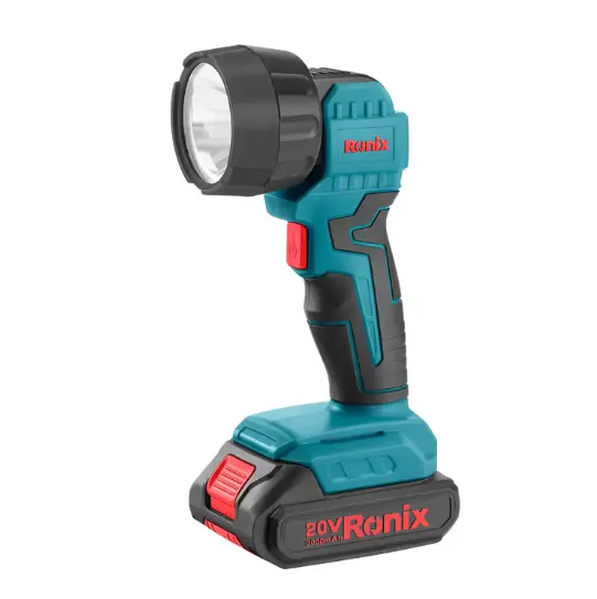 უსადენო ფარანი Ronix RH-8630с, 20V, 5W ელემენტის — ფოტო 1