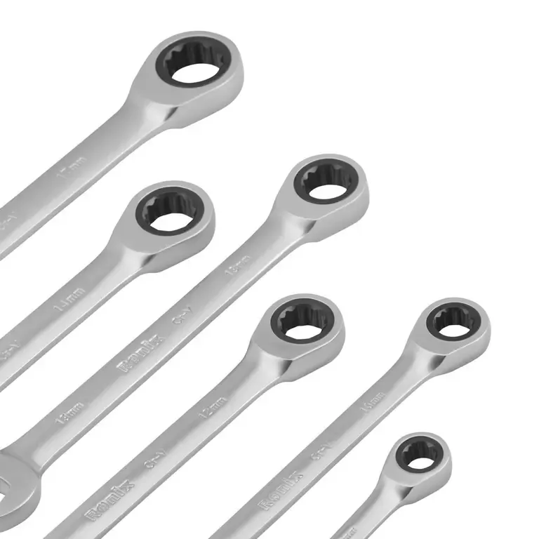 ქანჩის გასაღებების ნაკრები ტრეშოტკიანი 6pcs RONIX — ფოტო 2