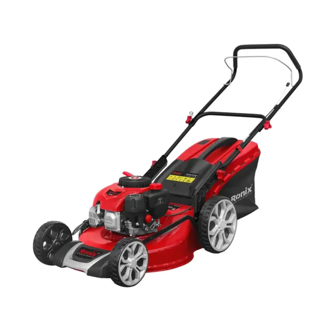 ბენზინის გაზონის საკრეჭი Ronix-4446 5.5HP, 171cc — ფოტო 3