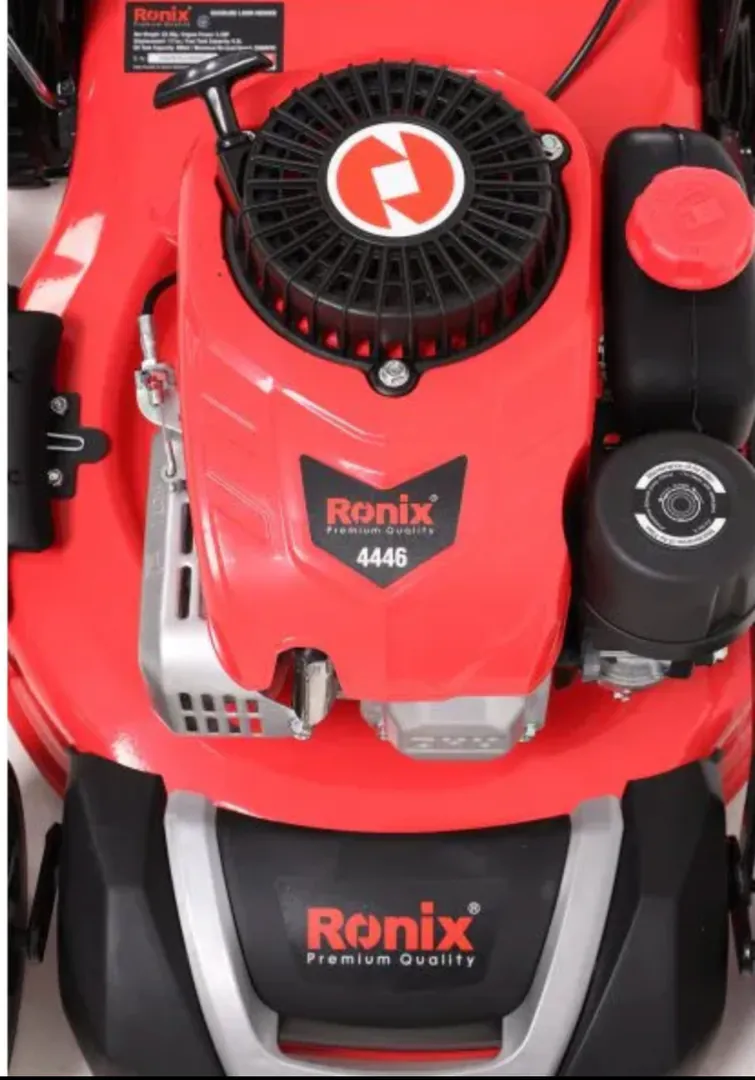 ბენზინის გაზონის საკრეჭი Ronix-4446 5.5HP, 171cc — ფოტო 5