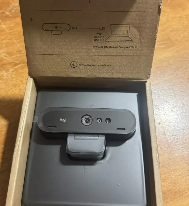 Selling Logitech BRIO 4K Ultra HD in excellent condition — photo 1