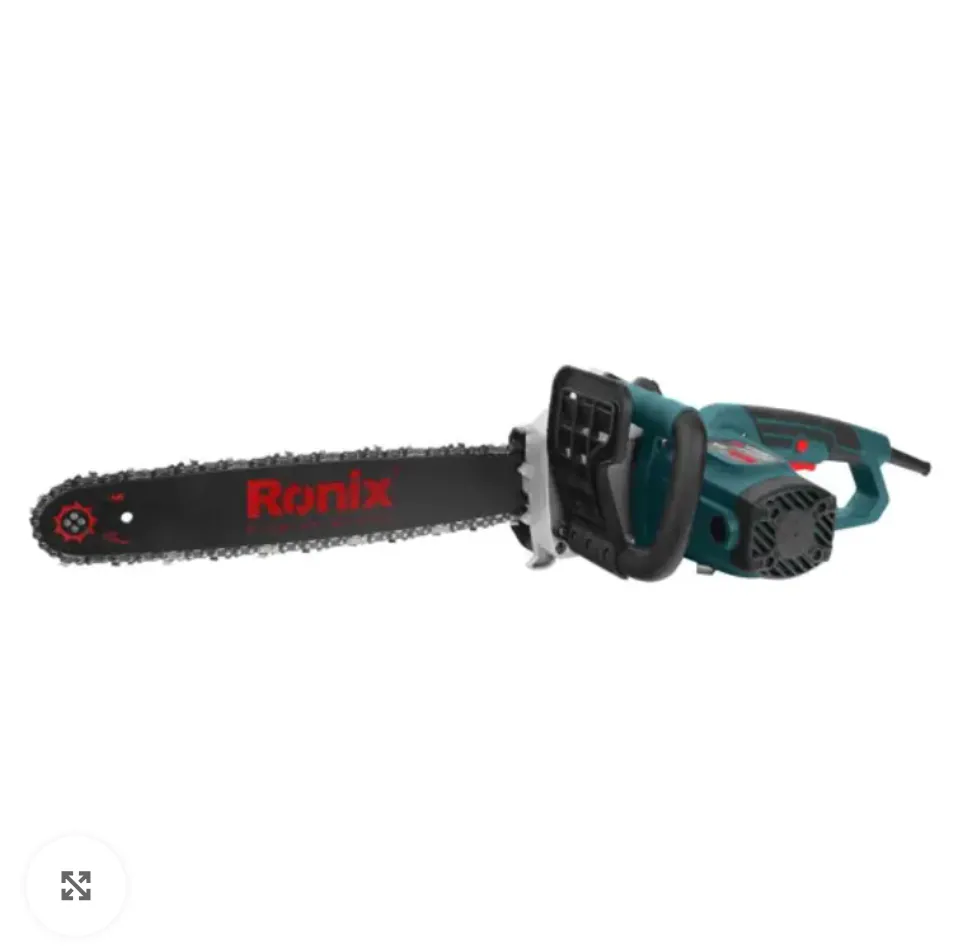 ელექტრო ჯაჭვური ხერხი Ronix-4716 2200W, 3750RPM — ფოტო 2