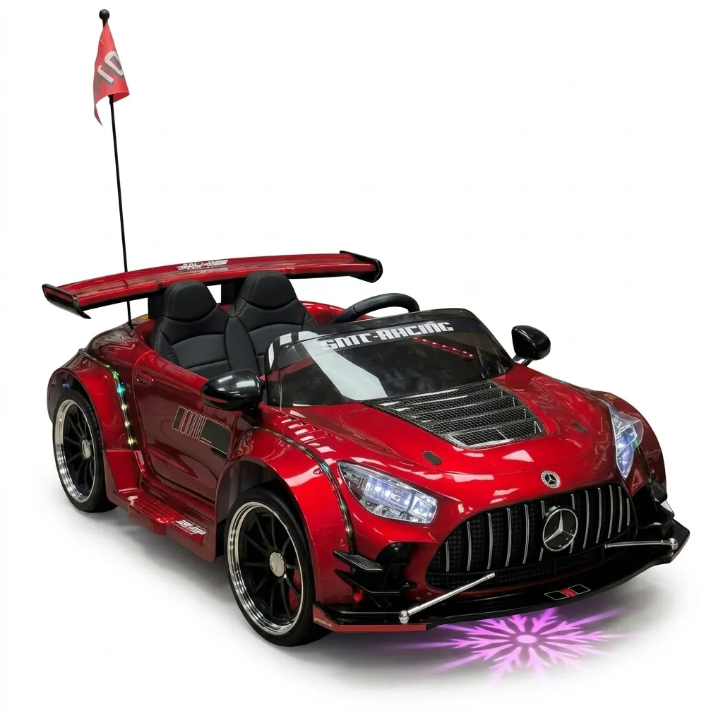 Children's electric car Mercedes SMT-906-R (4 — photo 5