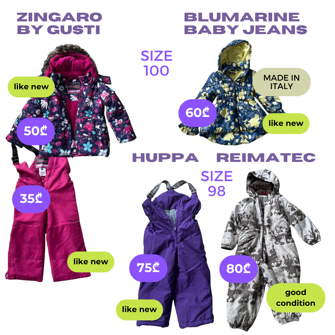 Jumpsuits, overalls and jackets for children aged 3–4 — photo 1