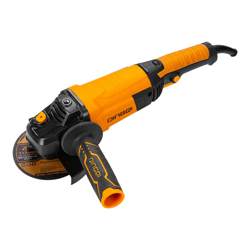 კუთხსახეხი DINGQI 101180 (180MM/1600W) — ფოტო 4
