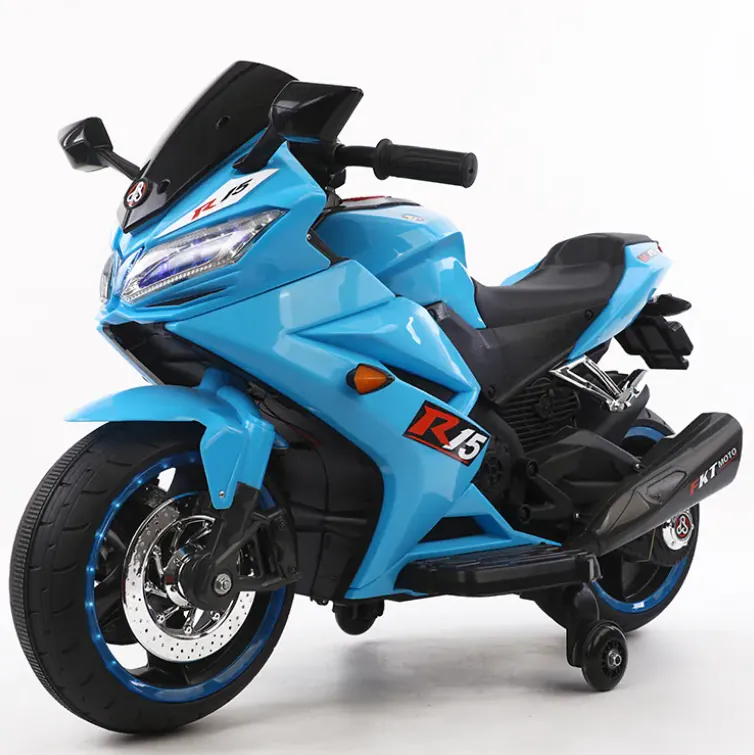 R15BLU with rubber tires / leather seat. — photo 1