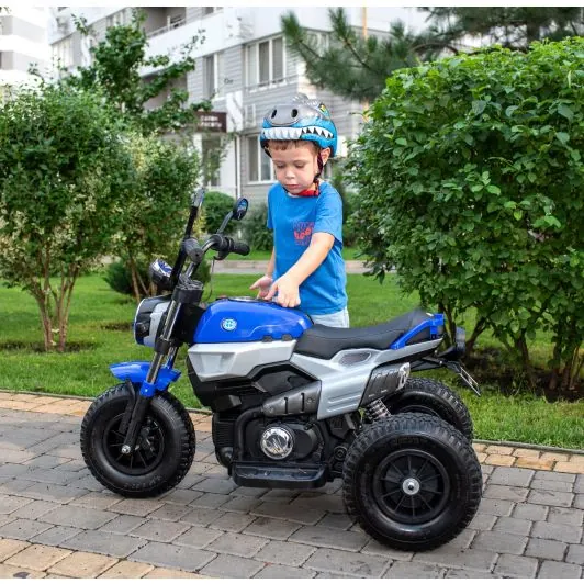 Children's Electric Motorcycle BMW Bambi M 8188-BLU — photo 5