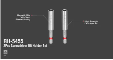 ბიტის დამჭერები 2ც Ronix RH-5455 — ფოტო 2