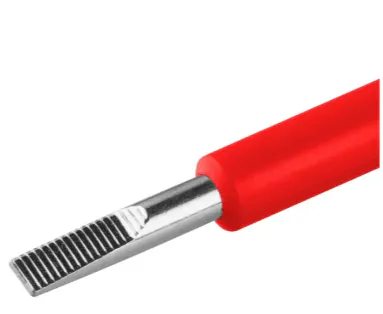 Voltage tester screwdriver Ronix RH-2718, 180 mm — photo 2