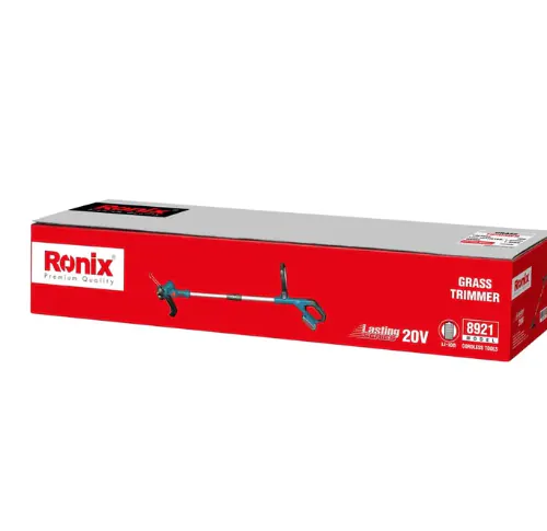 უსადენო ბალახის სათიბი Ronix 8921, 20V 300მმ — ფოტო 2