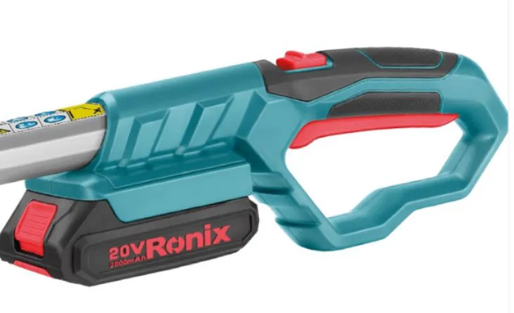 უსადენო ჯაჭვური ხერხი Ronix-8602 20v — ფოტო 6