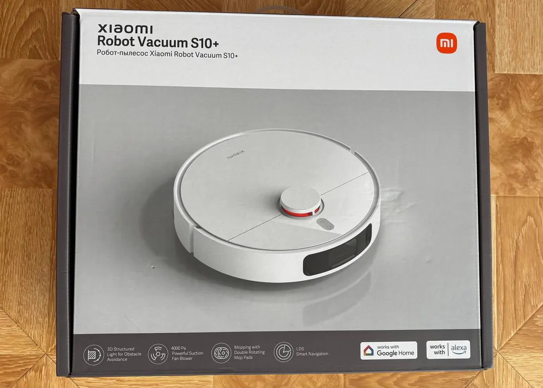 Xiaomi Robot Vacuum S10+ White Robot Vacuum Cleaner — photo 3