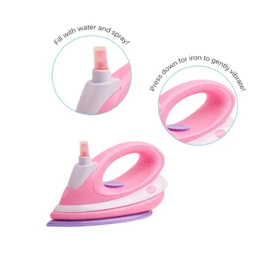 Children's toy steam iron with light and — photo 5