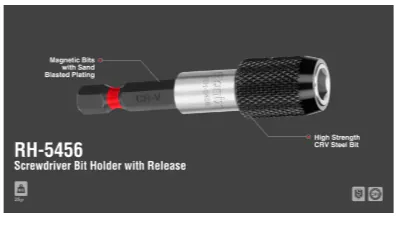 ბიტის დამჭერი Ronix RH-5456 — ფოტო 2