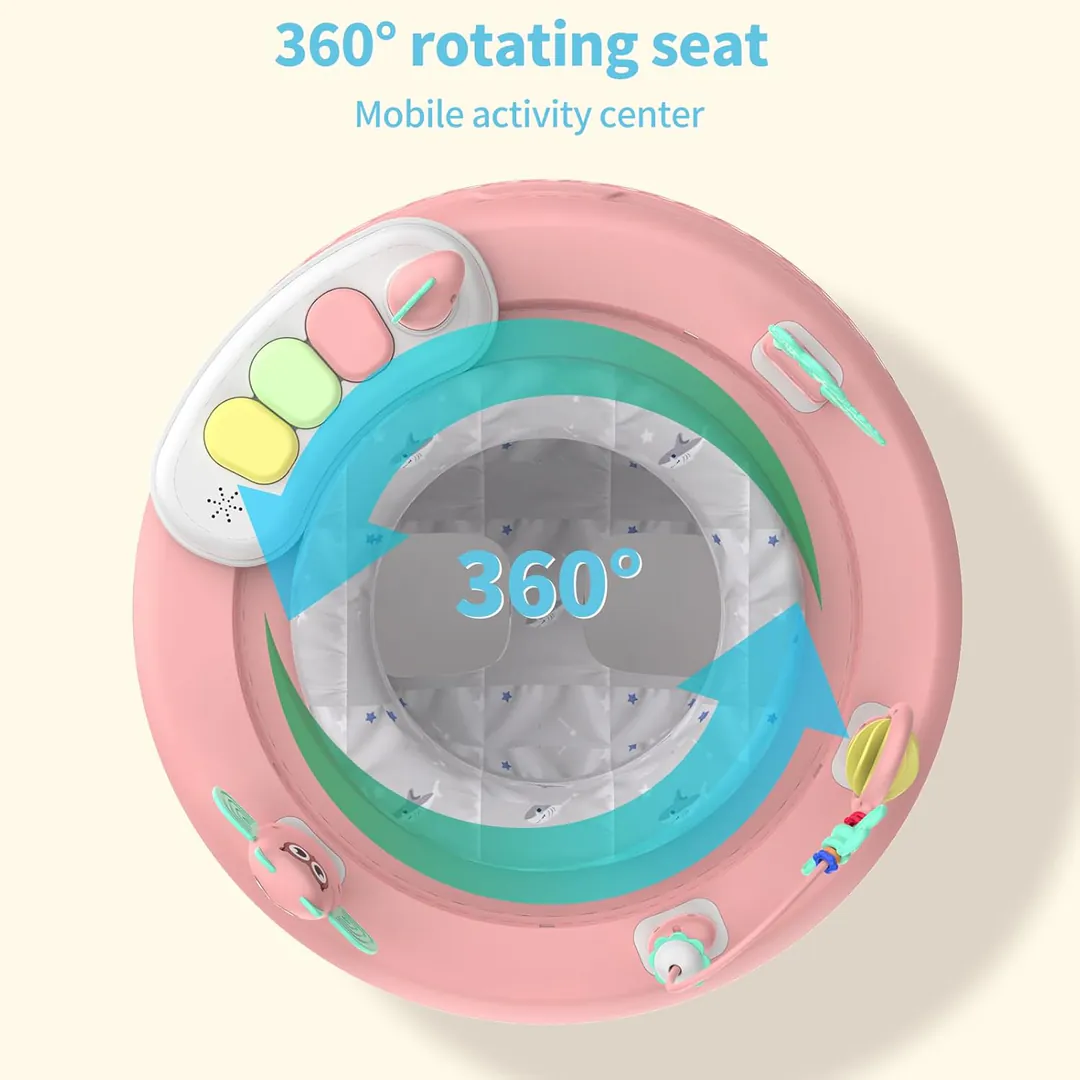 Stroller with 360-degree rotating seat — photo 7