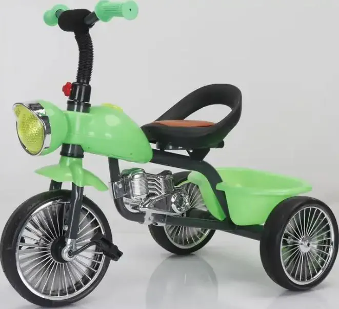 Three-wheeled bicycle 012AB-GREEN — photo 1
