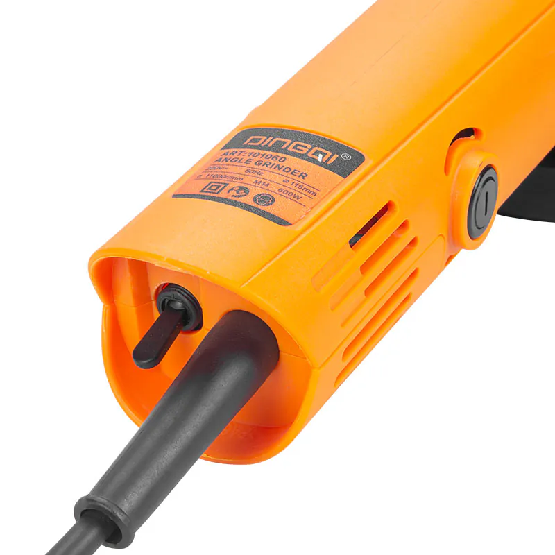 კუთხსახეხი DINGQI 101060 (115MM/650W) — ფოტო 6