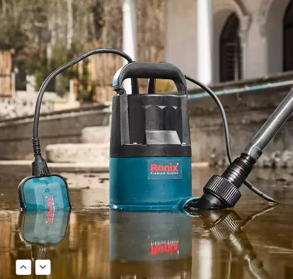 ჩაძირვადი კანალიზაციის ტუმბო RONIX RH-4040 1 HP — ფოტო 1