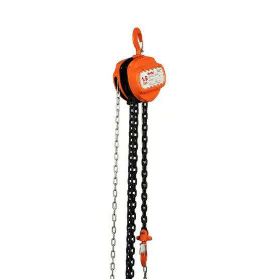 Manual chain hoist (trolley) RONIX RH-4103, 1.5 tons — photo 3