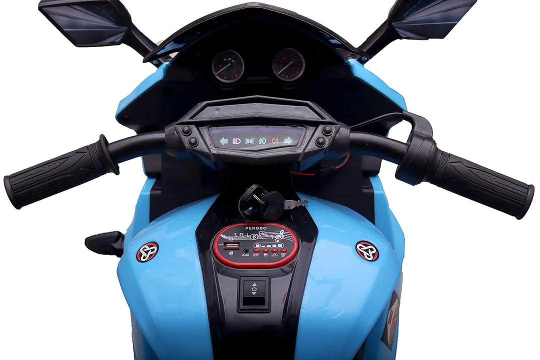 R15BLU with rubber tires / leather seat. — photo 3