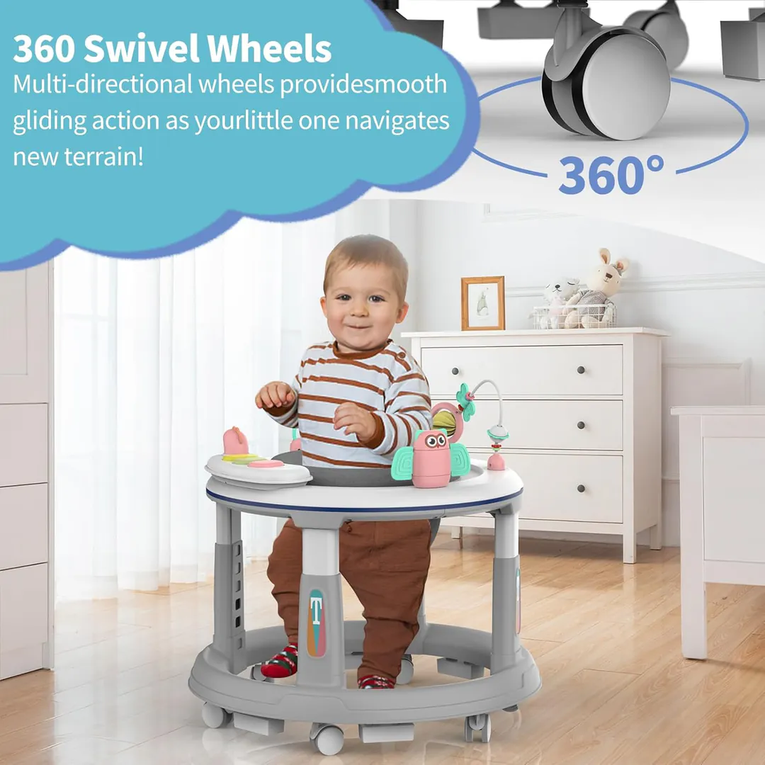 Baby Walker with 360-Degree Rotating Seat — photo 7