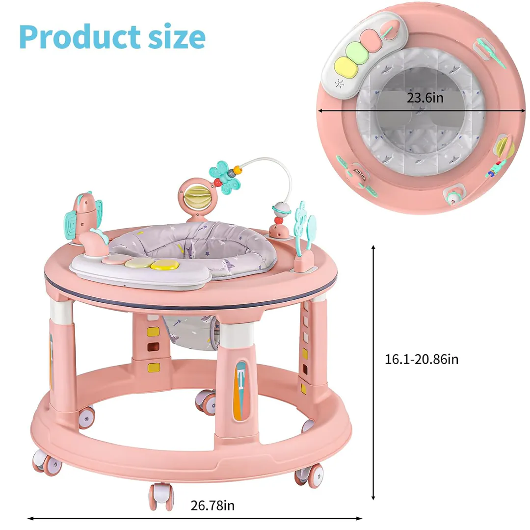 Stroller with 360-degree rotating seat — photo 9