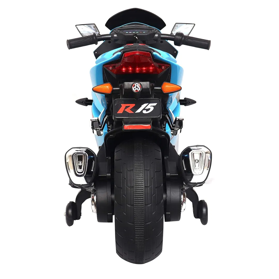 R15BLU with rubber tires / leather seat. — photo 6