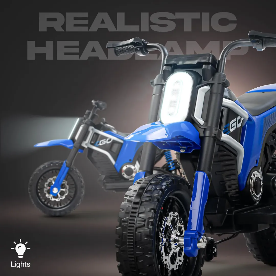 Children's Electric Motorcycle M5918-BLU — photo 2