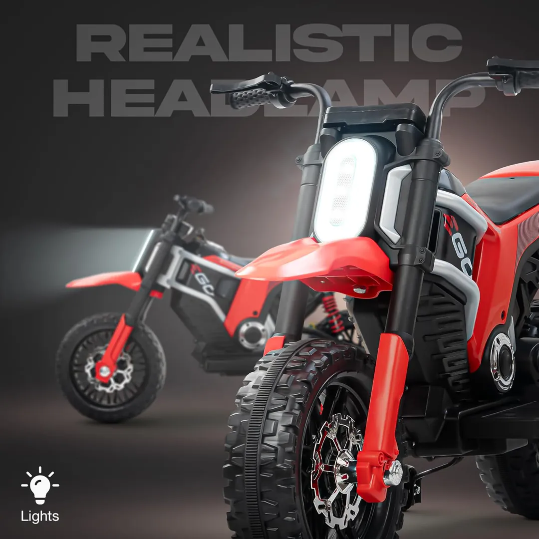 Children's Electric Motorcycle M5918-RED — photo 2