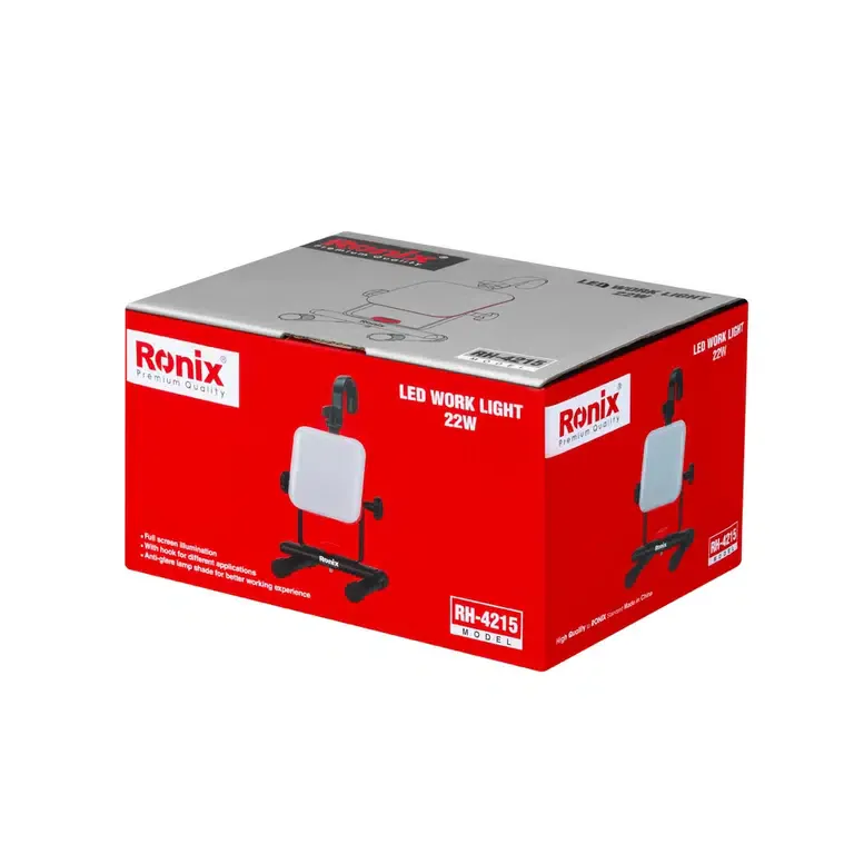 სამუშაო LED სანათი Ronix RH-4215, 22w — ფოტო 4