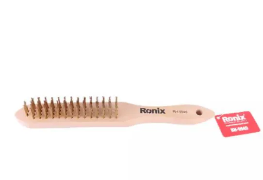 Щетка проволочная с деревянной рукояткой RONIX RH-9949 — фото 4