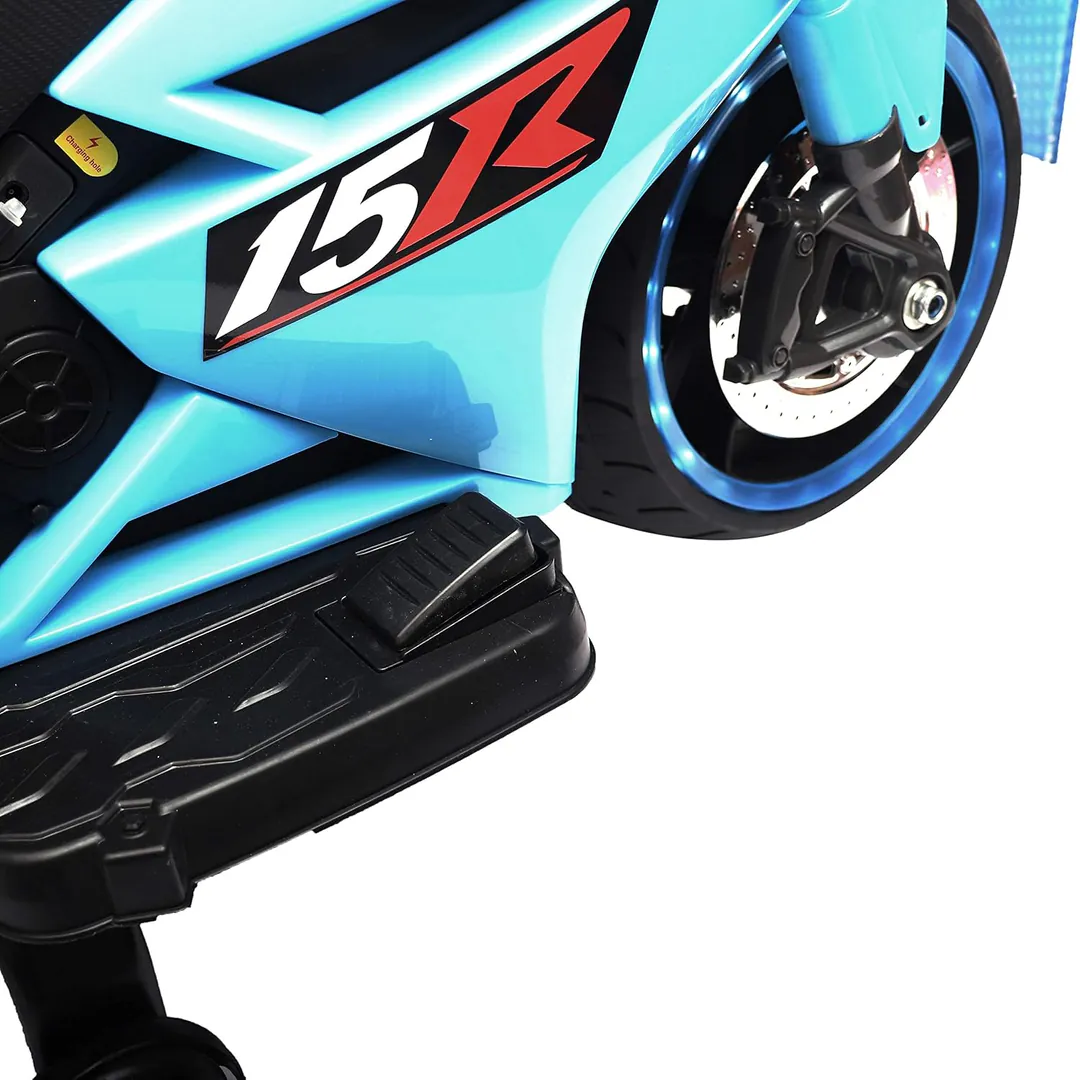 R15BLU with rubber tires / leather seat. — photo 5
