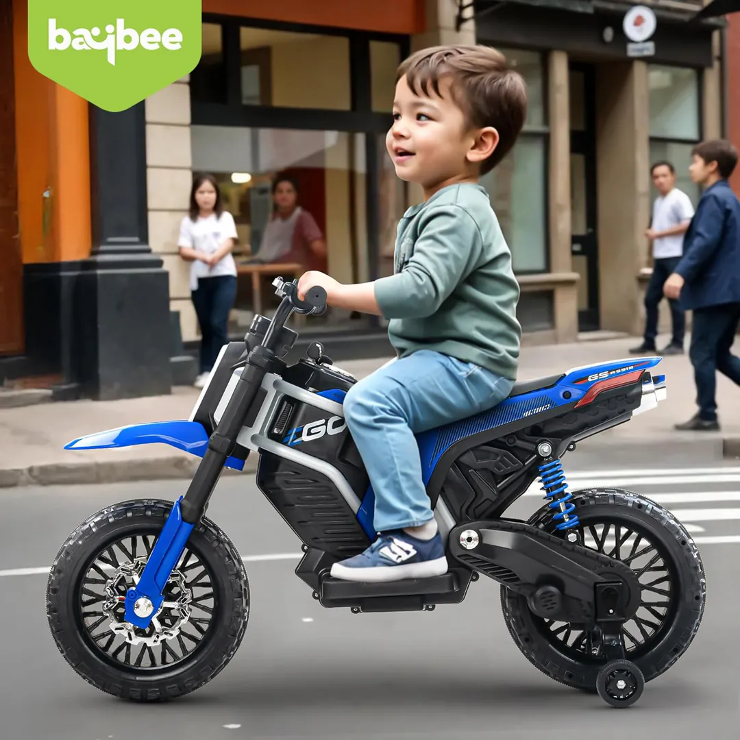 Children's Electric Motorcycle M5918-BLU — photo 3