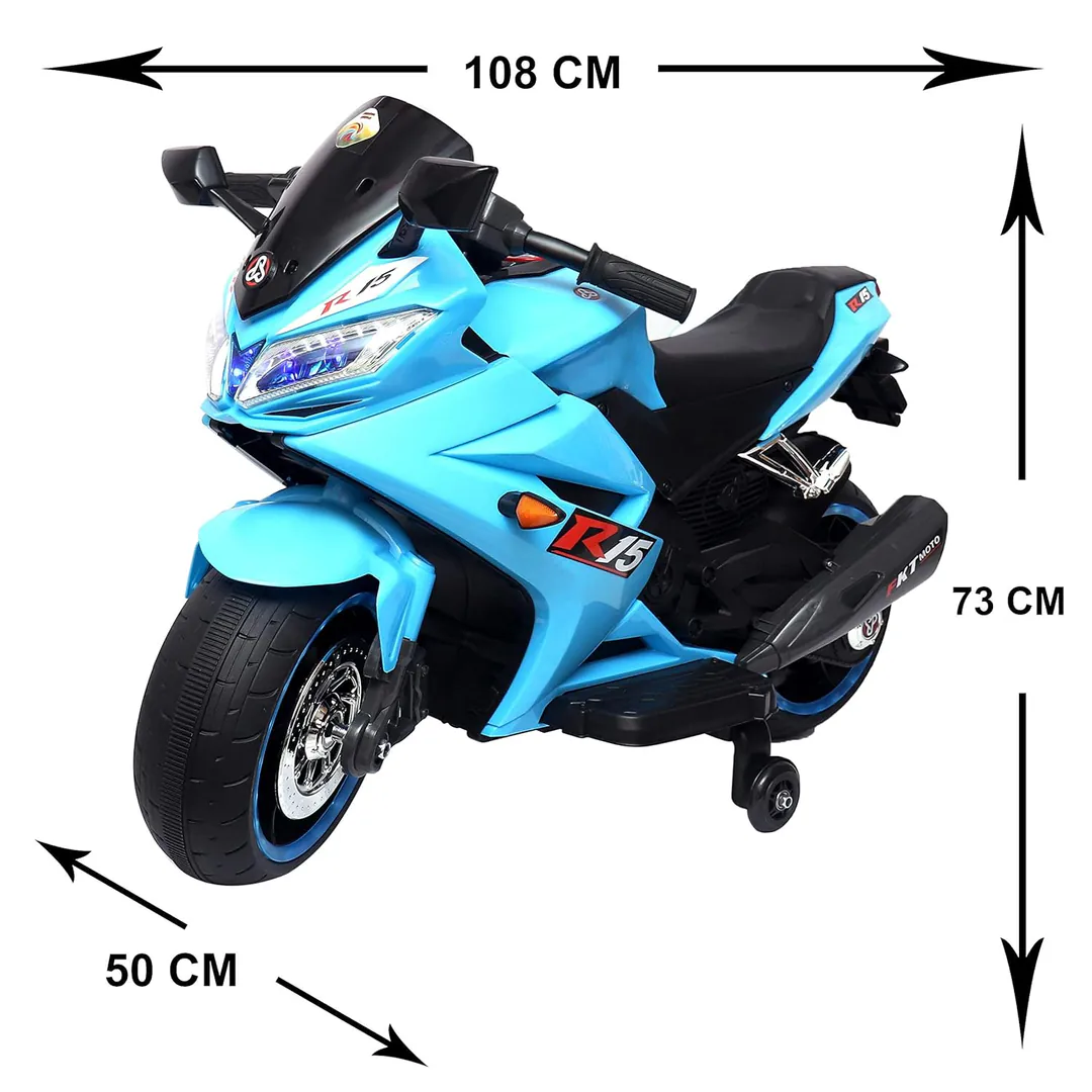 R15BLU with rubber tires / leather seat. — photo 2